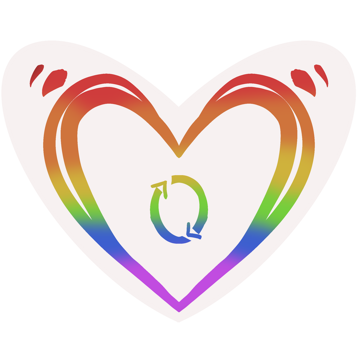 Monogamous Pride Keychain