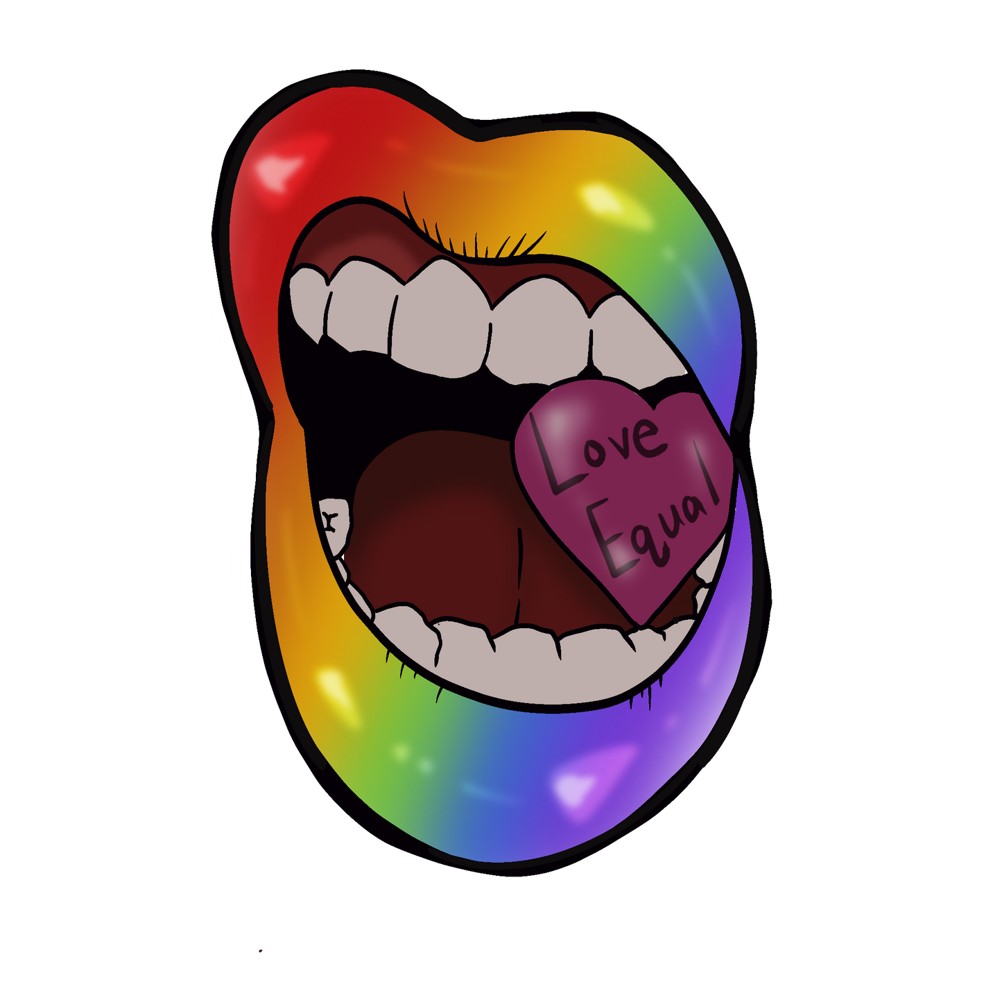 Pride Equal Love Sticker