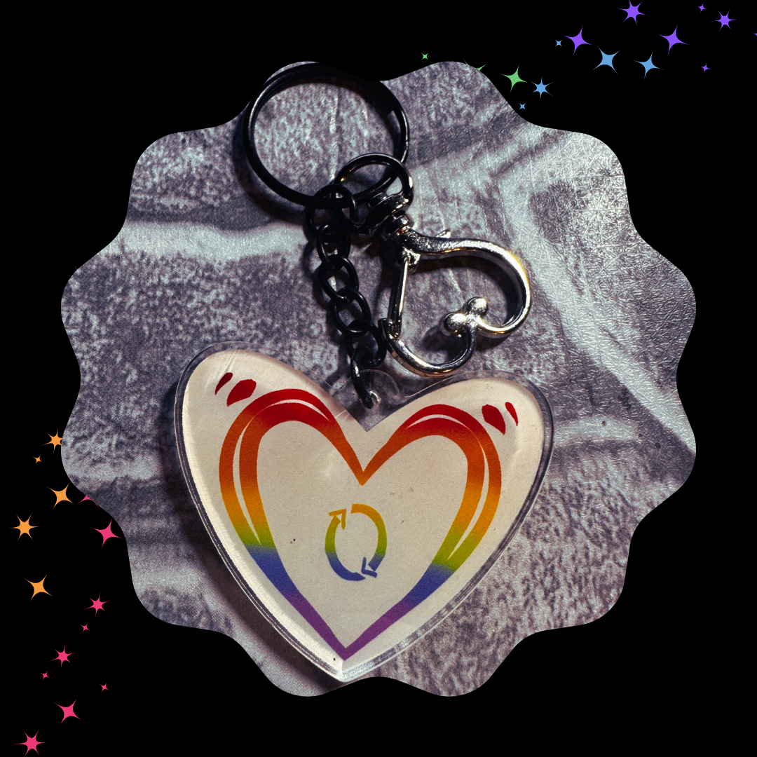 Monogamous Pride Keychain